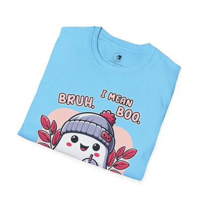 BRUH... I Mean BOO! - Unisex Softstyle Shirt for the Soft Spookster