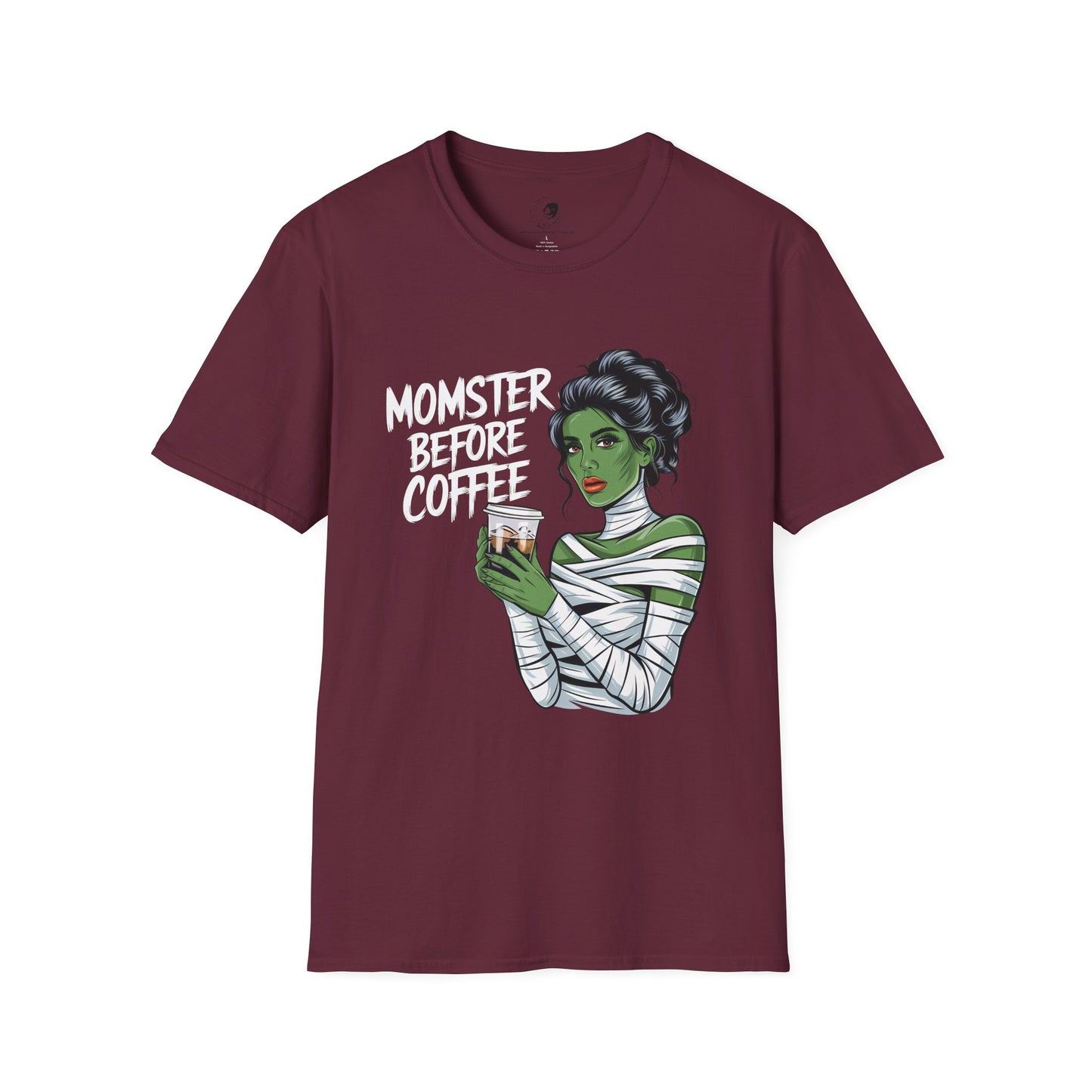 MOMSTER Before Coffee - Mama Dearest Collection Unisex Softstyle Shirt