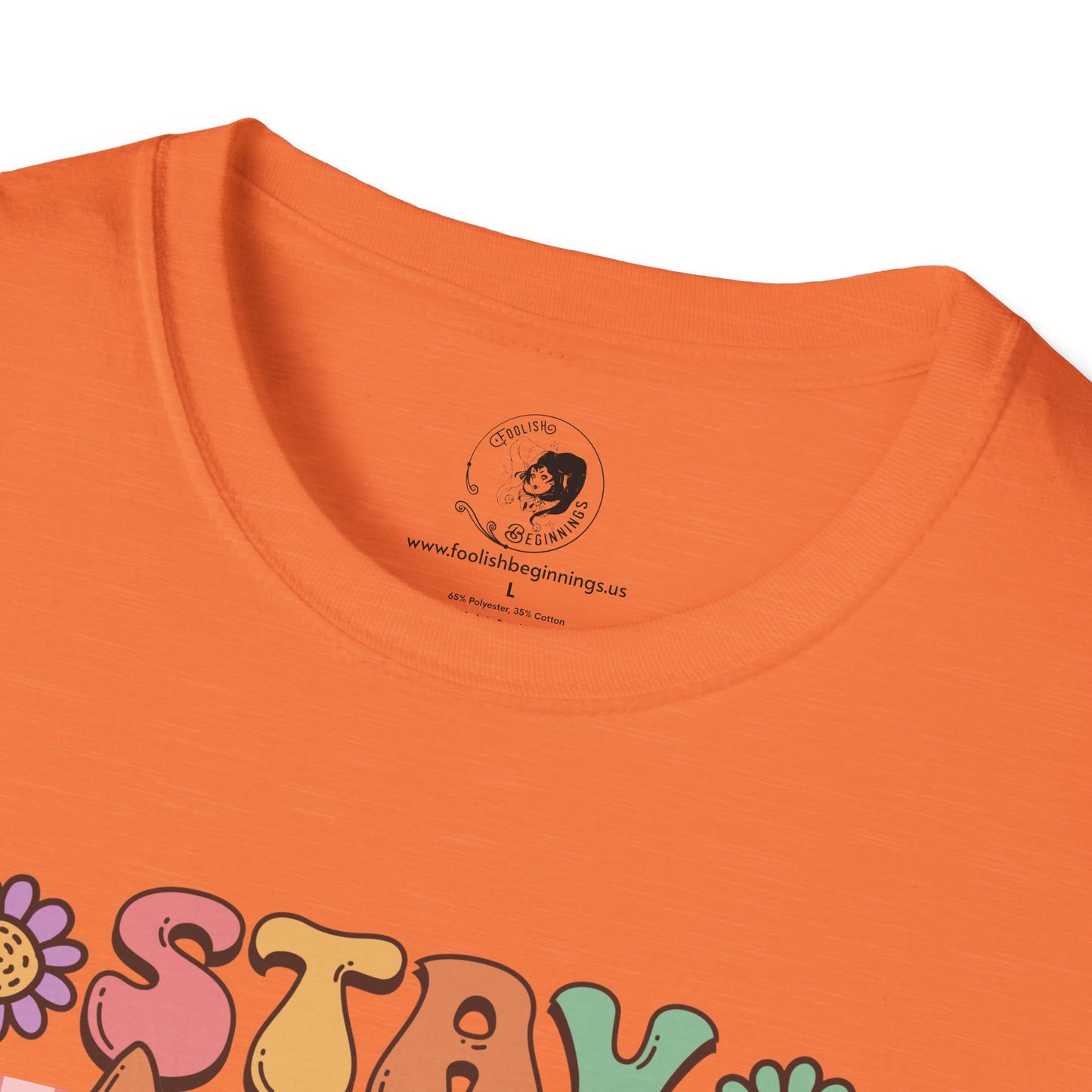 Stay Spooky (FLORAL) - Unisex Softstyle Shirt for the Soft Spookster