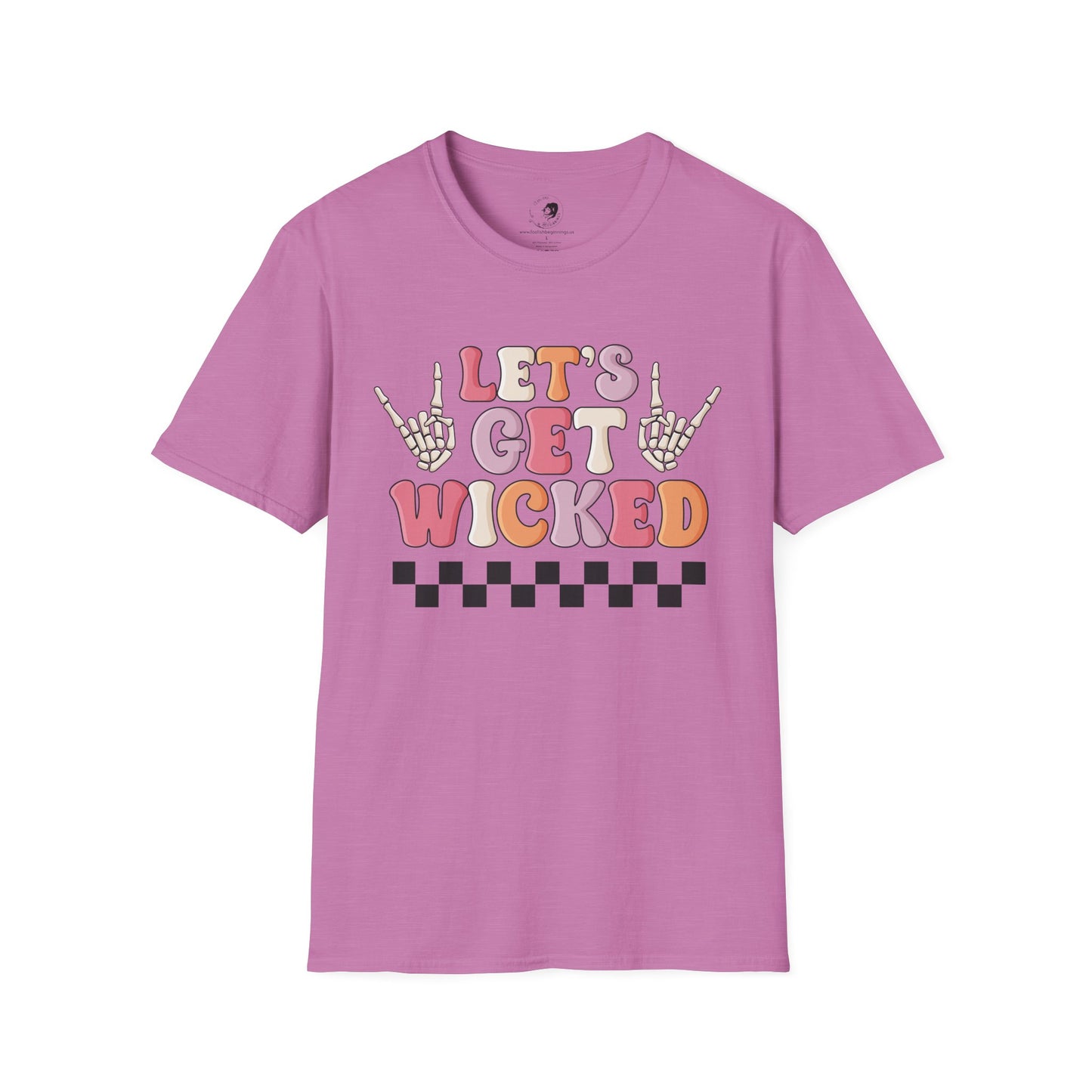 Lets Get Wicked- Unisex Softstyle Shirt for the Soft Spookster