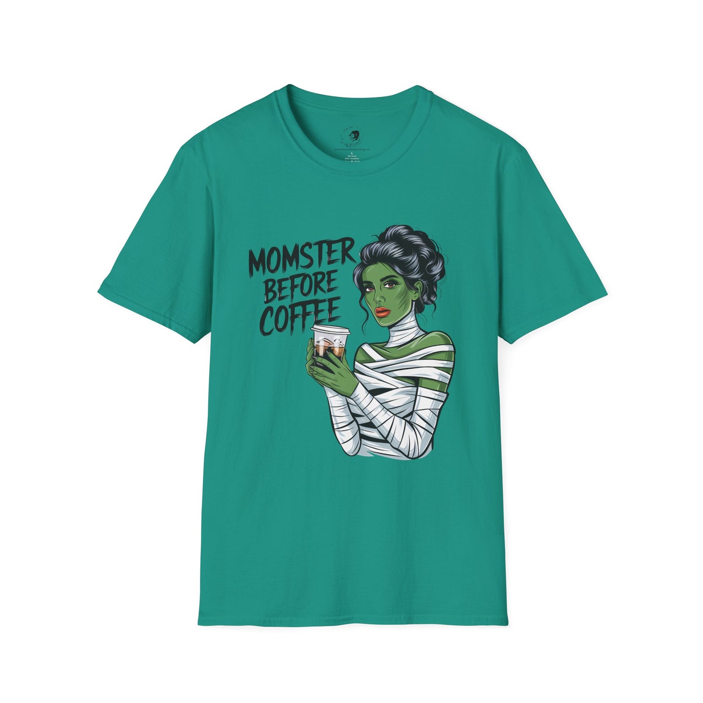MOMSTER Before Coffee - Mama Dearest Collection Unisex Softstyle Shirt