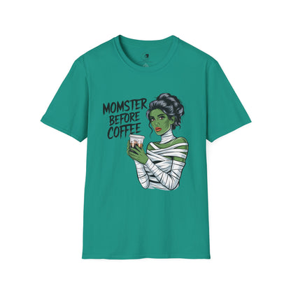 MOMSTER Before Coffee - Mama Dearest Collection Unisex Softstyle Shirt