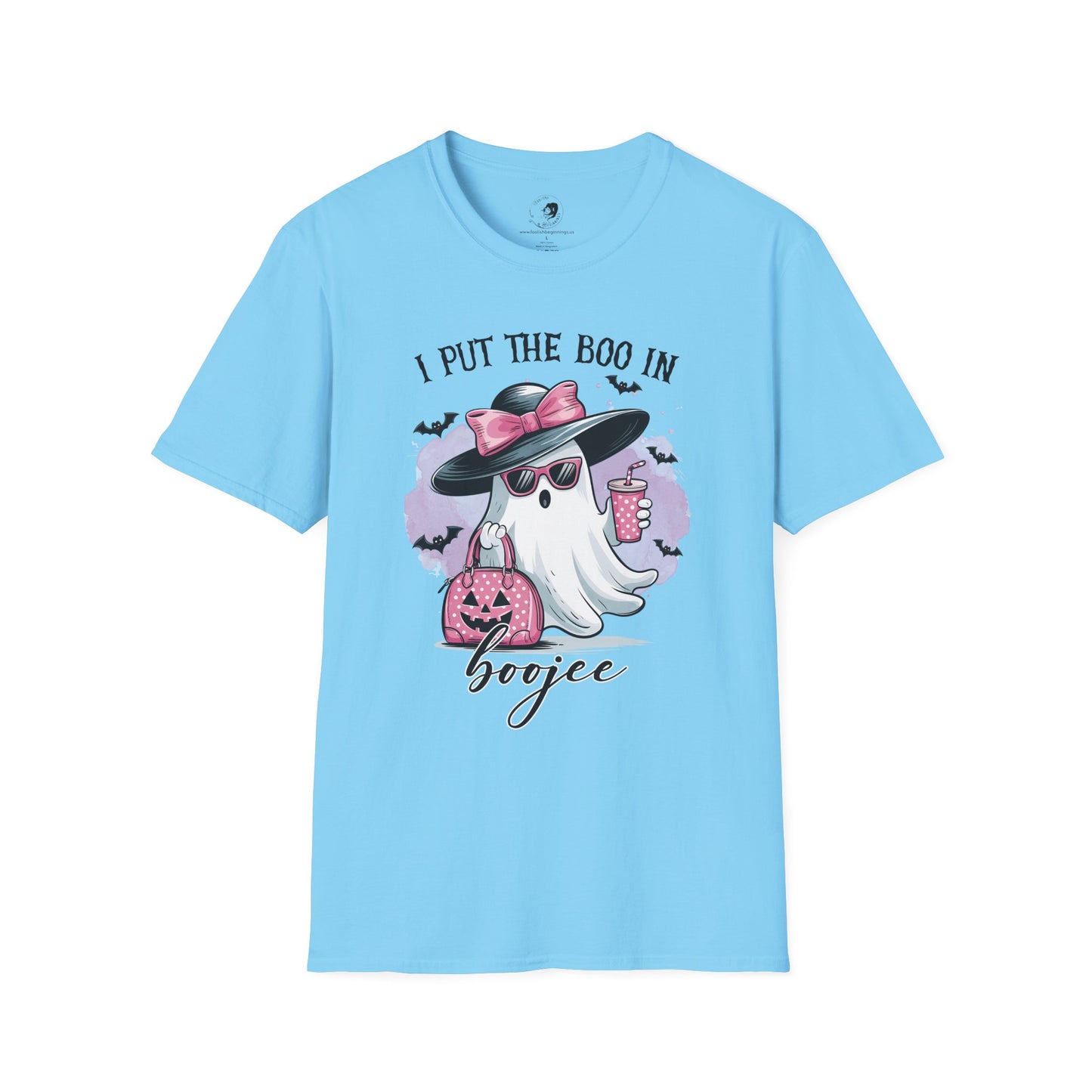 I Put The BOO In BOUJIE - Unisex Softstyle Shirt for the Soft Spookster