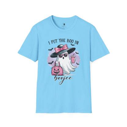 I Put The BOO In BOUJIE - Unisex Softstyle Shirt for the Soft Spookster