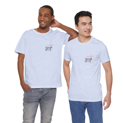 No Weapon Formed Against Me Shall Prosper Isaiah 54:17 - Unisex Jersey Short Sleeve Tee