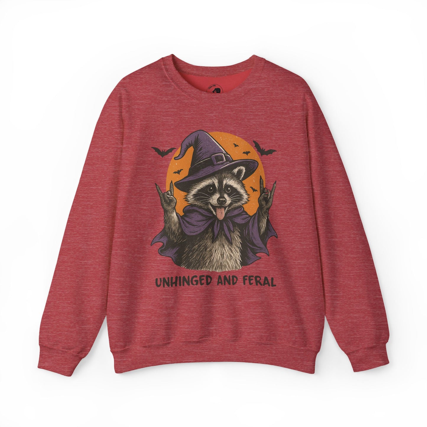 Unhinged and Feral - Unisex Crewneck Sweatshirt