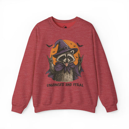 Unhinged and Feral - Unisex Crewneck Sweatshirt