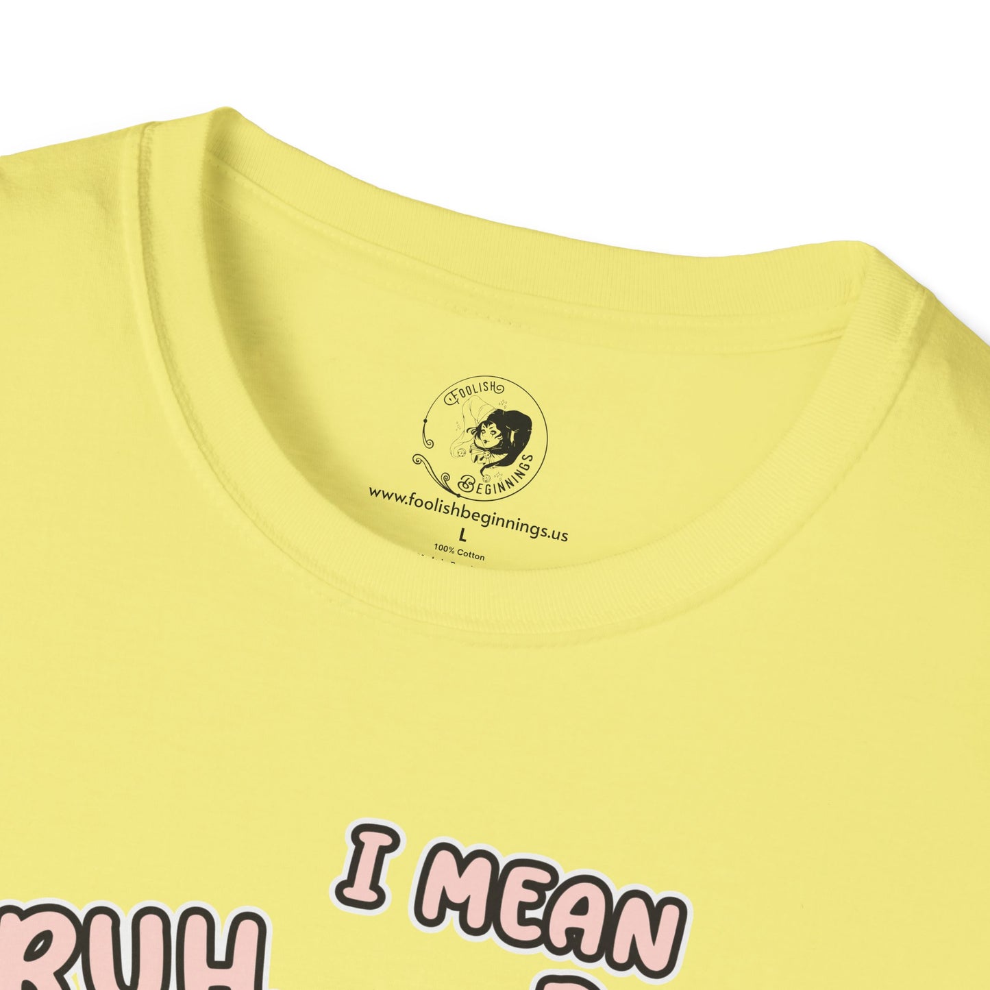 BRUH... I Mean BOO! - Unisex Softstyle Shirt for the Soft Spookster
