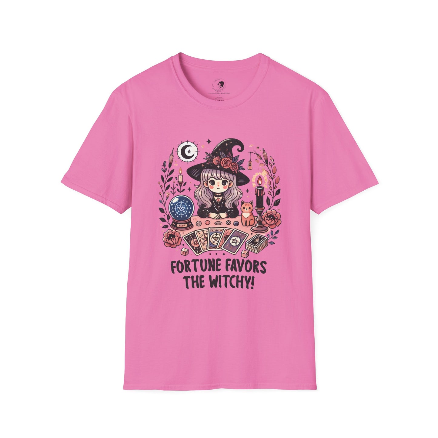 Fortune Favors the Witchy - Unisex Softstyle Shirt