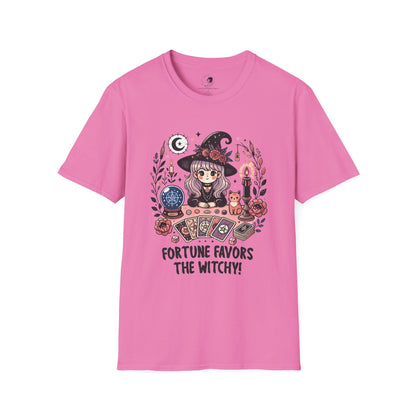 Fortune Favors the Witchy - Unisex Softstyle Shirt