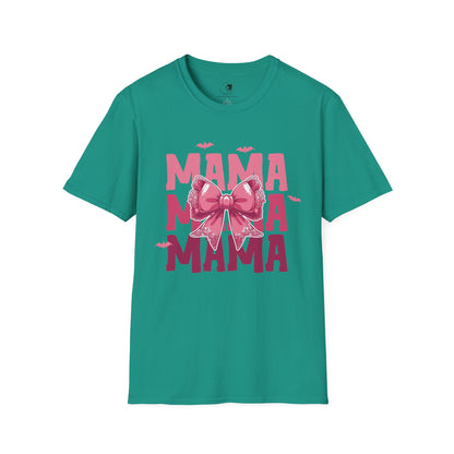 Mama with Pink Bow - Mama Dearest Collection Unisex Softstyle Shirt