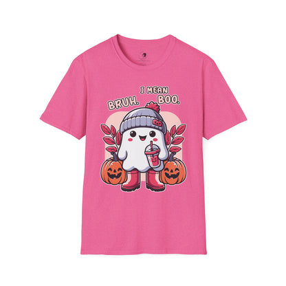 BRUH... I Mean BOO! - Unisex Softstyle Shirt for the Soft Spookster