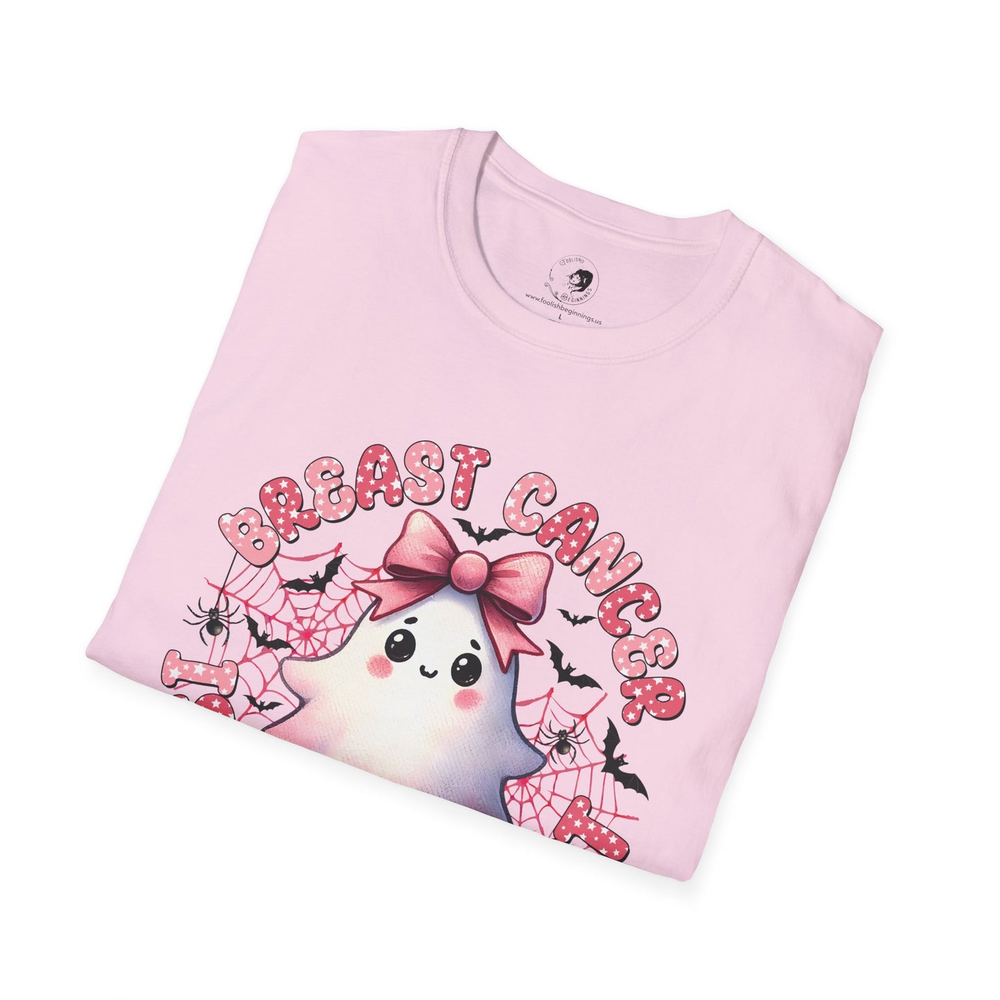 Breast Cancer is BOO SHEET - Unisex Softstyle Shirt for the Soft Spookster