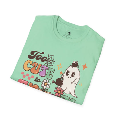 Too Cute To Spook - Unisex Softstyle Shirt for the Soft Spookster