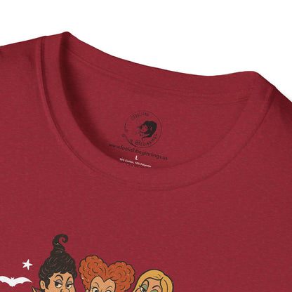 Retro 90's Halloween VHS Tapes  - Unisex Softstyle Shirt
