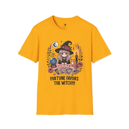Fortune Favors the Witchy - Unisex Softstyle Shirt