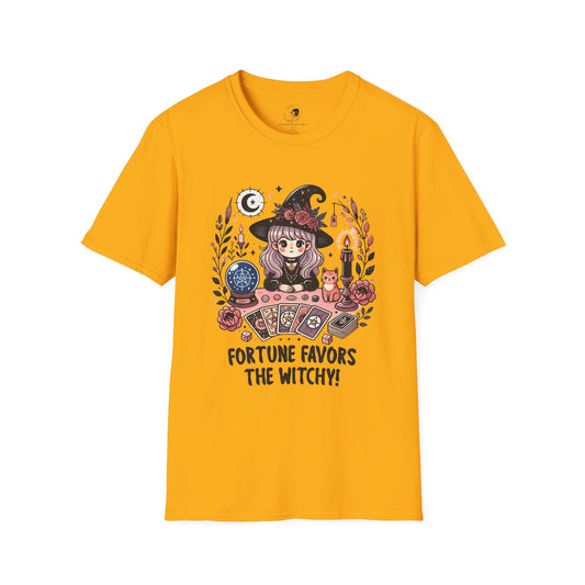 Fortune Favors the Witchy - Unisex Softstyle Shirt