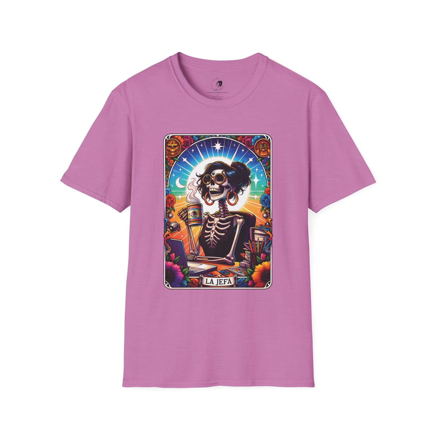 La Jefa - Tarot Inspired Unisex Softstyle Shirt