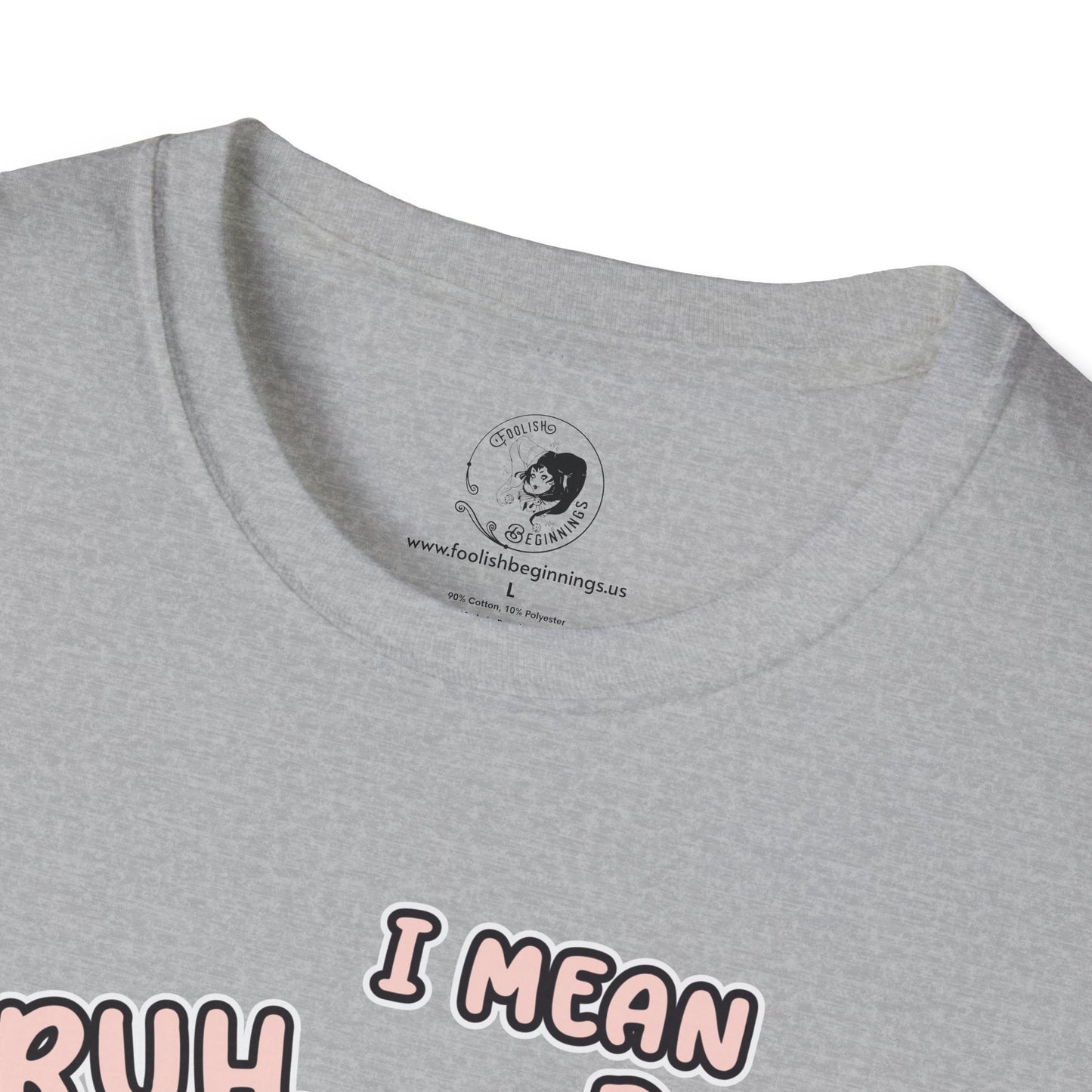 BRUH... I Mean BOO! - Unisex Softstyle Shirt for the Soft Spookster