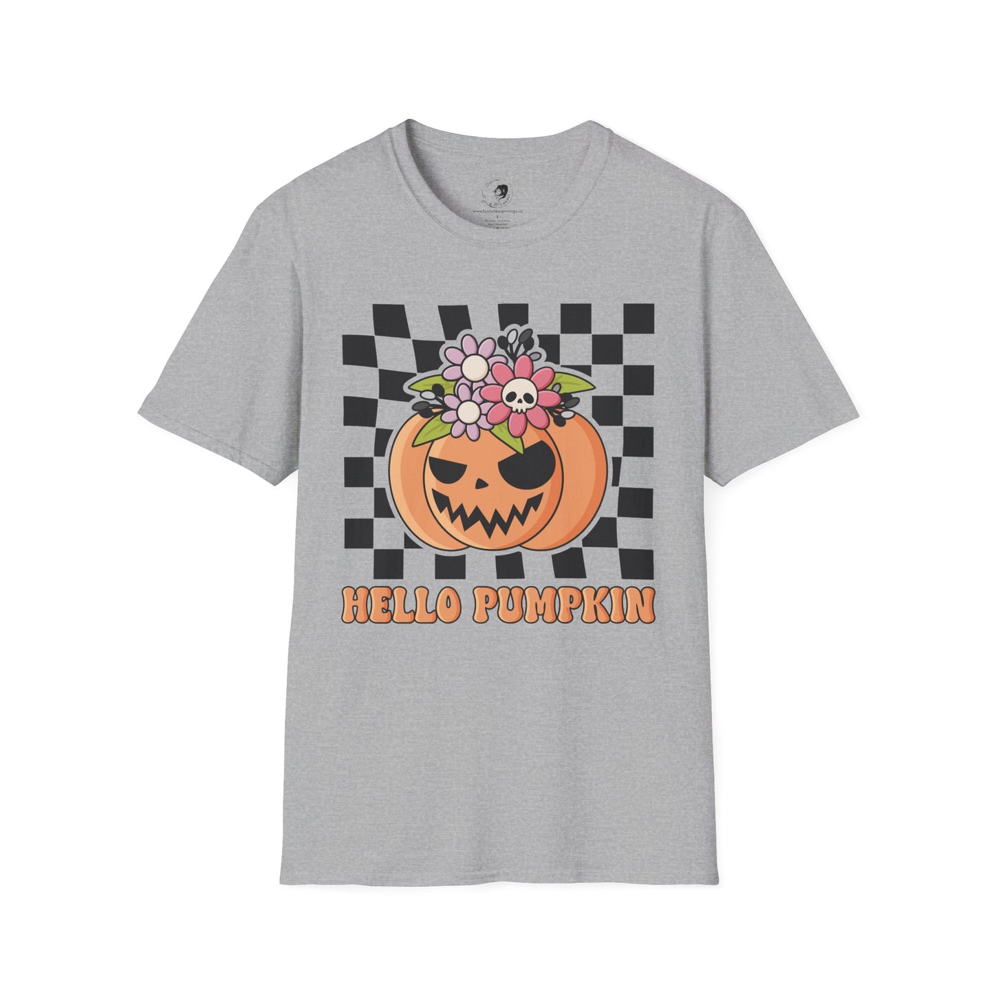 Hello Pumpkin - Unisex Softstyle Shirt for the Soft Spookster