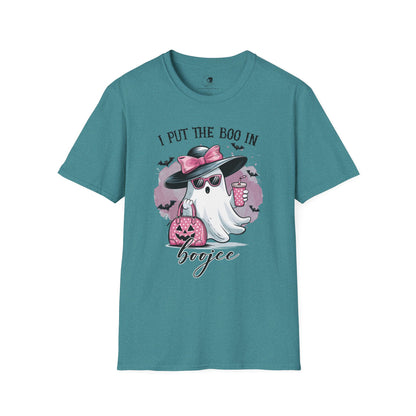 I Put The BOO In BOUJIE - Unisex Softstyle Shirt for the Soft Spookster