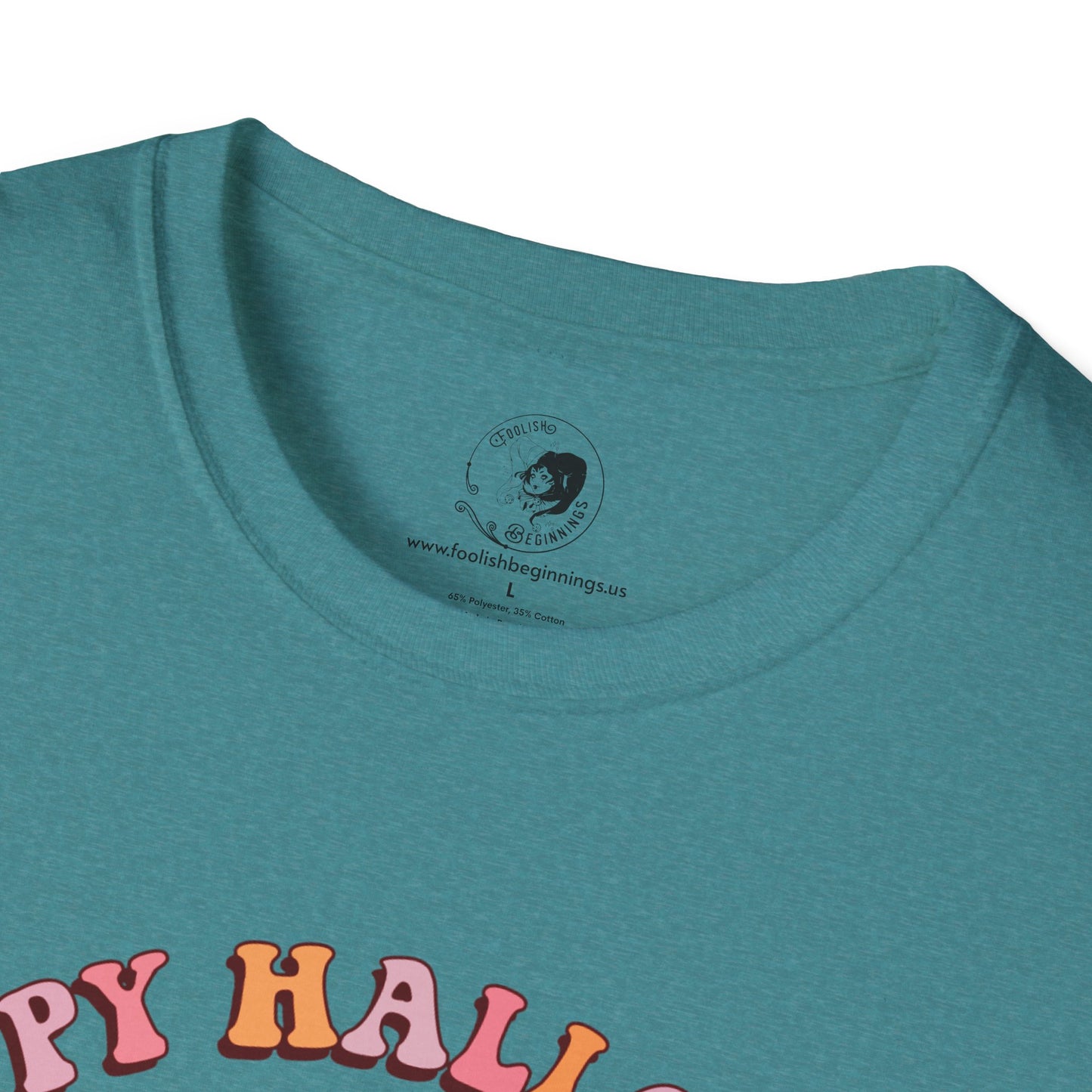 Happy Halloween! Trick or Treat - Unisex Softstyle Shirt for the Soft Spookster