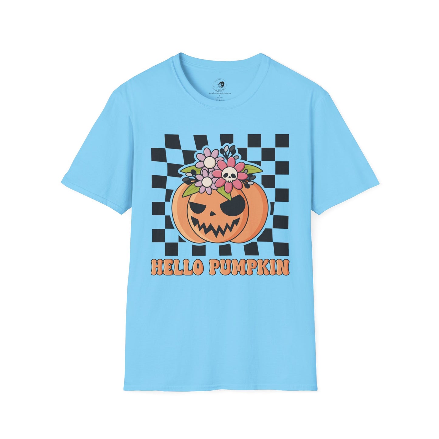 Hello Pumpkin - Unisex Softstyle Shirt for the Soft Spookster