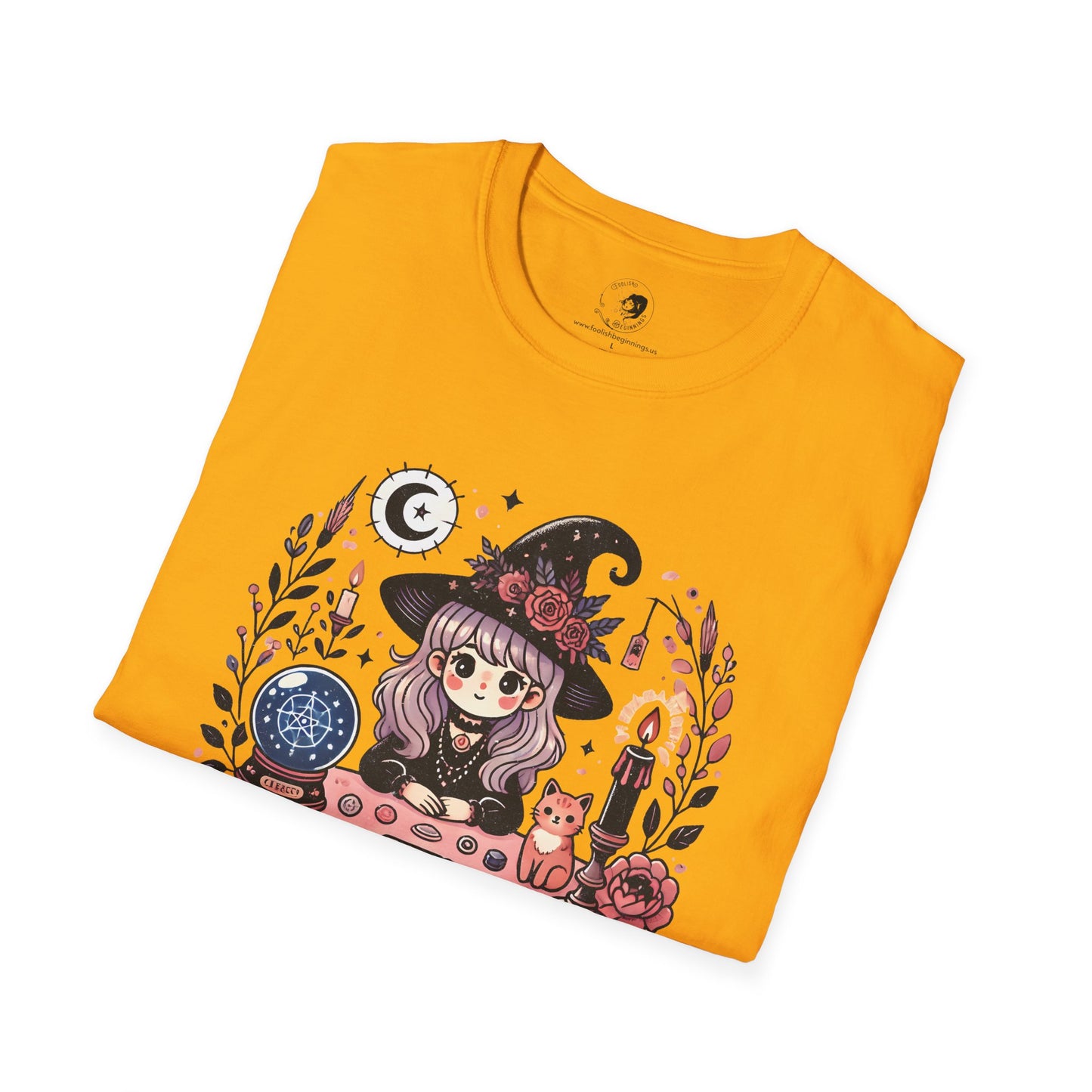 Fortune Favors the Witchy - Unisex Softstyle Shirt