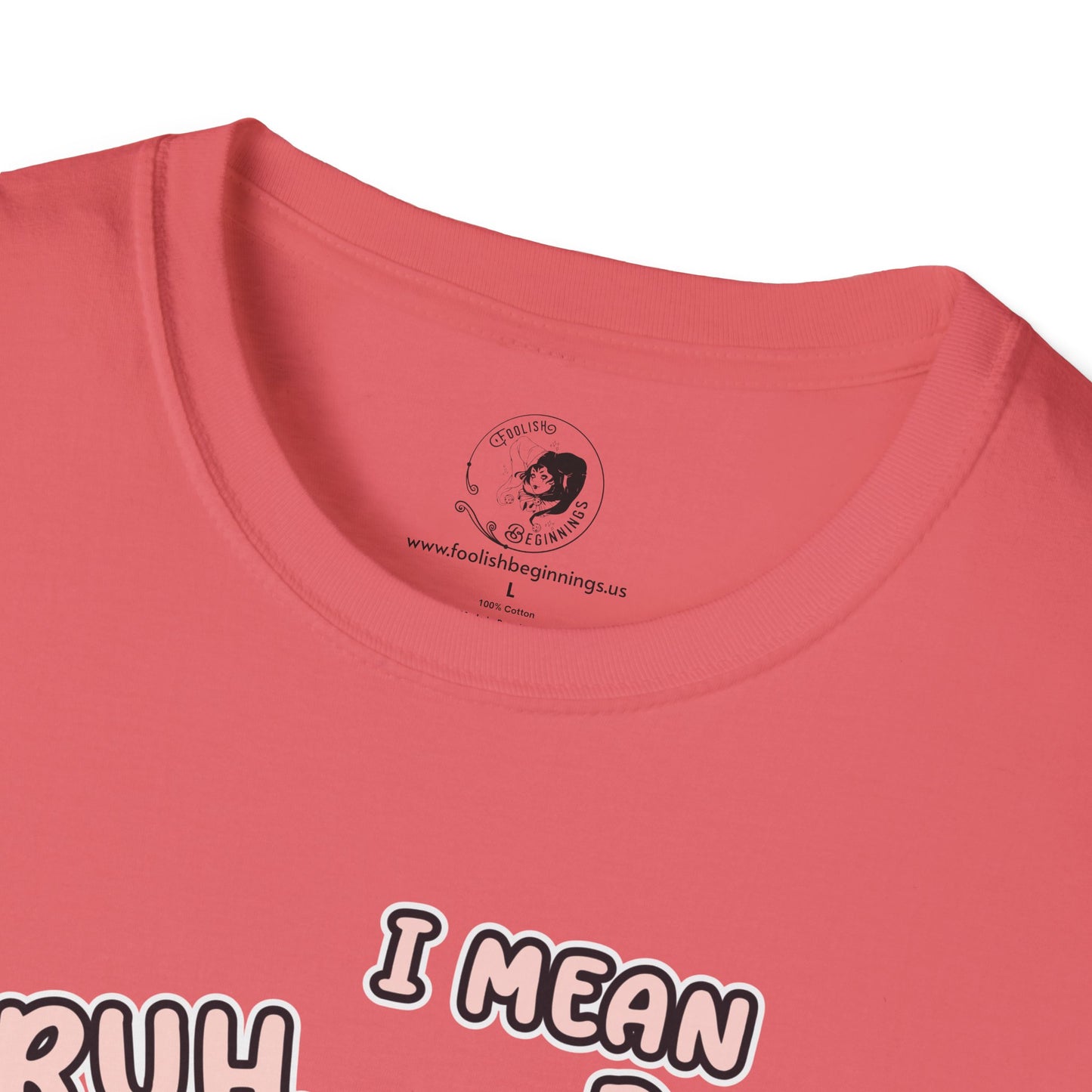 BRUH... I Mean BOO! - Unisex Softstyle Shirt for the Soft Spookster