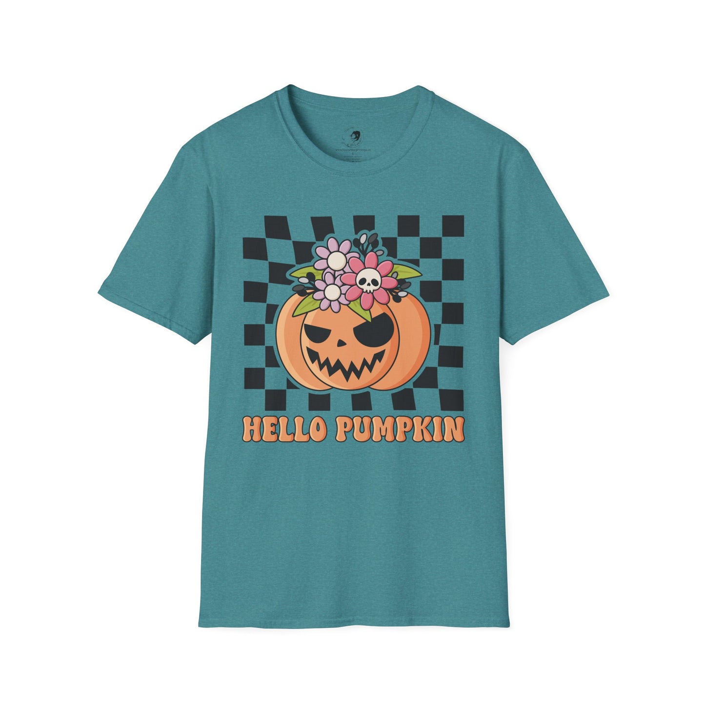 Hello Pumpkin - Unisex Softstyle Shirt for the Soft Spookster