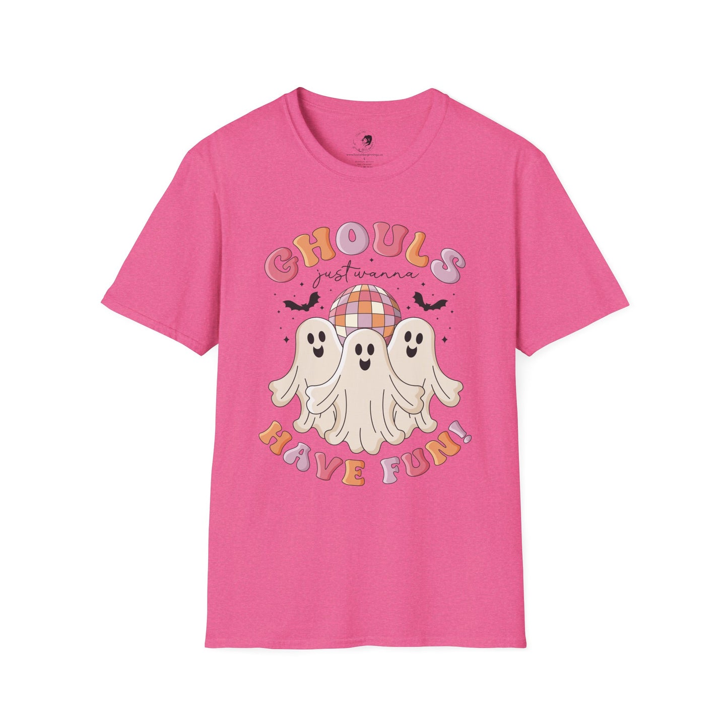 GHOULS Just Wanna Have FUN - Unisex Softstyle Shirt for the Soft Spookster