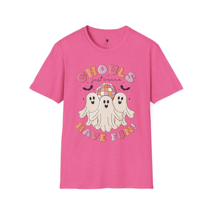 GHOULS Just Wanna Have FUN - Unisex Softstyle Shirt for the Soft Spookster