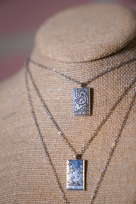 "The Moon" Tarot Pendant Necklace
