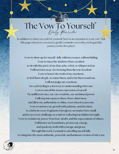 The Shadow Work Workbook Digital PDF File