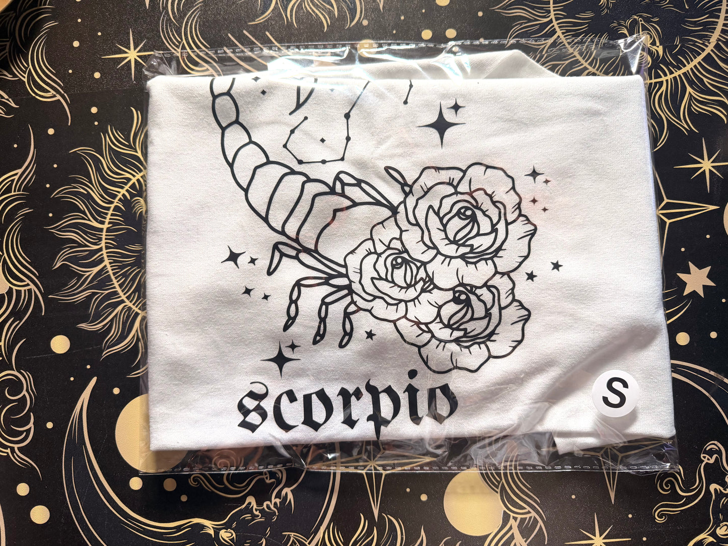 $5 TEE SHIRTS! ZODIAC FLORAL DESIGNS