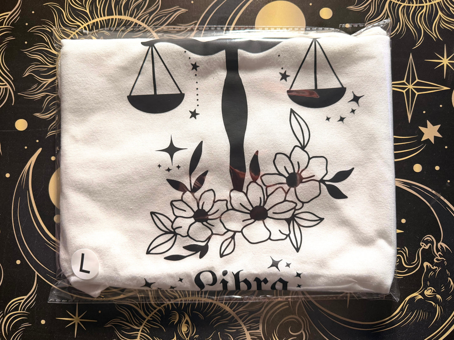 $5 TEE SHIRTS! ZODIAC FLORAL DESIGNS