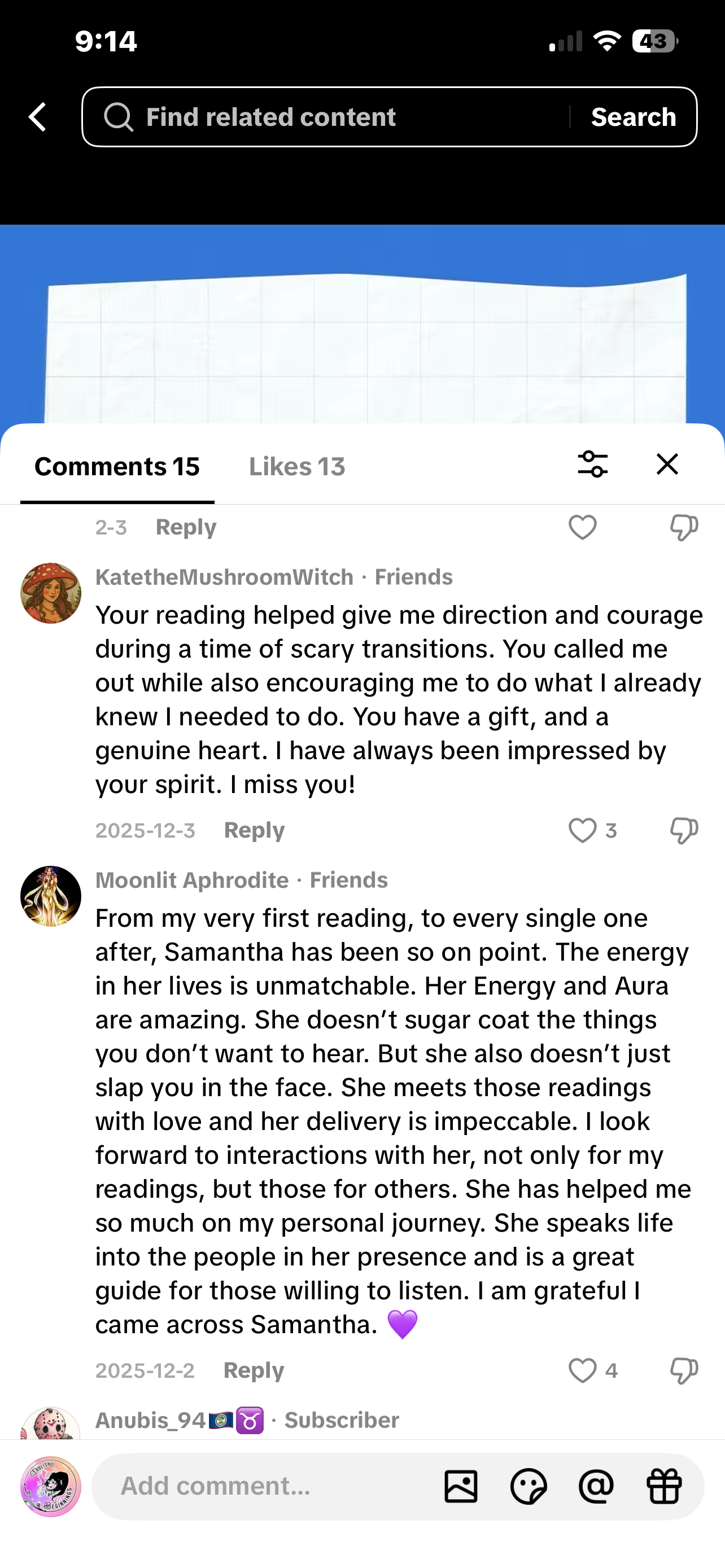TIKTOK LIVE: MINI - 5 minutes personal read