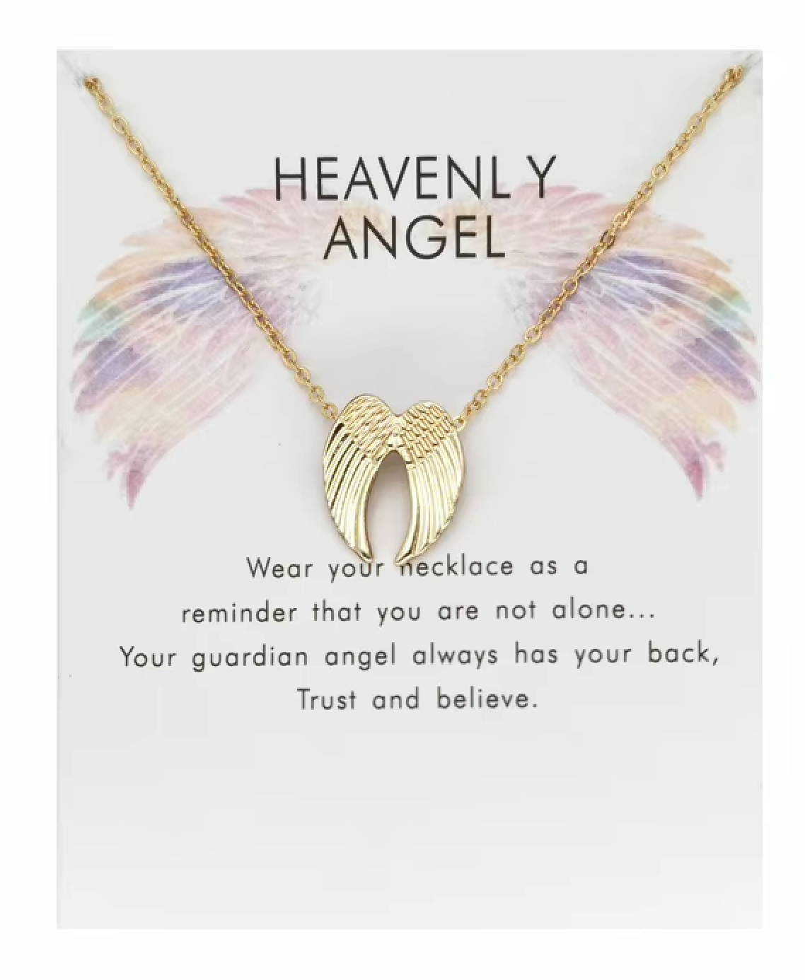 "Angel Wings" Pendant Necklace
